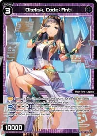 Obelisk, Code: Anti - Top Diva Deck: DXM - WIXOSS card