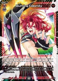 Burning Calamity - Top Diva Deck: DXM - WIXOSS card