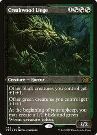 Creakwood Liege (Foil Etched) - Double Masters 2022 - Magic: The Gathering card