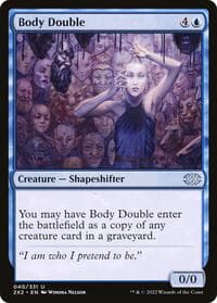 Body Double - Double Masters 2022 - Magic: The Gathering card