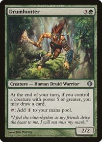 Drumhunter - Shards of Alara - Magic: The Gathering card