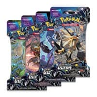 Ultra Prism Sleeved Booster Pack Art Bundle [Set of 4] - SM - Ultra Prism - Pokemon card