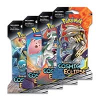 Cosmic Eclipse Sleeved Booster Pack Art Bundle [Set of 4] - SM - Cosmic Eclipse - Pokemon card