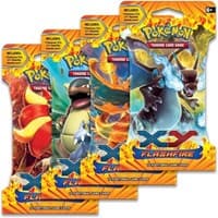 Flashfire Sleeved Booster Pack Art Bundle [Set of 4] - XY - Flashfire - Pokemon card