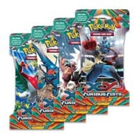 Furious Fists Sleeved Booster Pack Art Bundle [Set of 4] - XY - Furious Fists - Pokemon card
