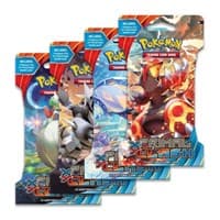 Primal Clash Sleeved Booster Pack Art Bundle [Set of 4] - XY - Primal Clash - Pokemon card