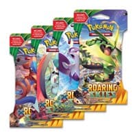 Roaring Skies Sleeved Booster Pack Art Bundle [Set of 4] - XY - Roaring Skies - Pokemon card