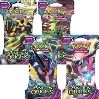 Ancient Origins Sleeved Booster Pack Art Bundle [Set of 4] - XY - Ancient Origins - Pokemon card