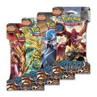 Steam Siege Sleeved Booster Pack Art Bundle [Set of 4] - XY - Steam Siege - Pokemon card