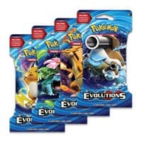 Evolutions Sleeved Booster Pack Art Bundle [Set of 4] - XY - Evolutions - Pokemon card