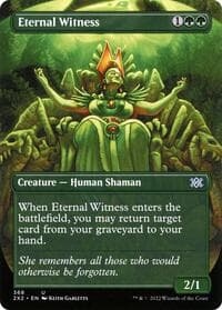 Eternal Witness (Borderless) - Double Masters 2022 - Magic: The Gathering card