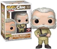 Clue - Colonel Mustard with Revolver (Target Con Exclusive) - Pop! Vinyl - Funko card