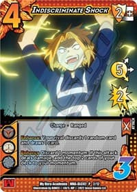 Indiscriminate Shock - UniVersus: My Hero Academia: Crimson Rampage DLC - UniVersus card