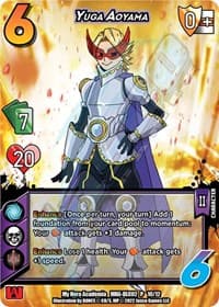 Yuga Aoyama - UniVersus: My Hero Academia: Crimson Rampage DLC - UniVersus card