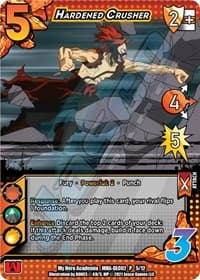 Hardened Crusher - UniVersus: My Hero Academia: Crimson Rampage DLC - UniVersus card