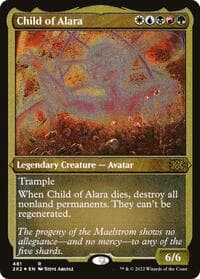 Child of Alara (Foil Etched) - Double Masters 2022 - Magic: The Gathering card