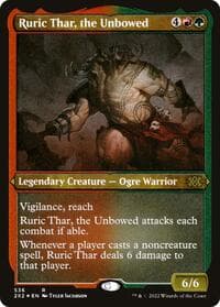 Ruric Thar, the Unbowed (Foil Etched) - Double Masters 2022 - Magic: The Gathering card
