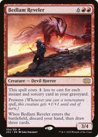 Bedlam Reveler - Double Masters 2022 - Magic: The Gathering card
