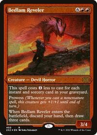 Bedlam Reveler (Foil Etched) - Double Masters 2022 - Magic: The Gathering card