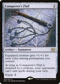 Conqueror's Flail - Double Masters 2022 - Magic: The Gathering card