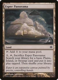 Esper Panorama - Shards of Alara - Magic: The Gathering card