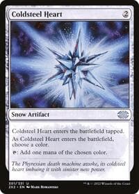 Coldsteel Heart - Double Masters 2022 - Magic: The Gathering card
