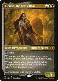 Elenda, the Dusk Rose (Foil Etched) - Double Masters 2022 - Magic: The Gathering card