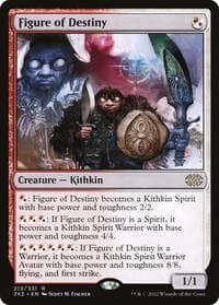 Figure of Destiny - Double Masters 2022 - Magic: The Gathering card