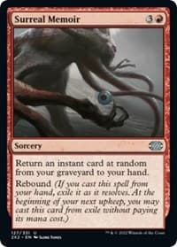 Surreal Memoir - Double Masters 2022 - Magic: The Gathering card