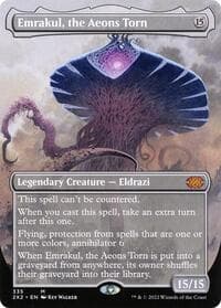 Emrakul, the Aeons Torn (Borderless) - Double Masters 2022 - Magic: The Gathering card