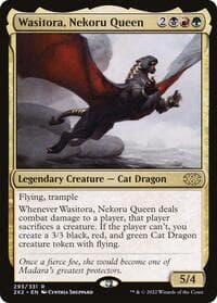 Wasitora, Nekoru Queen - Double Masters 2022 - Magic: The Gathering card