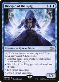 Disciple of the Ring - Double Masters 2022 - Magic: The Gathering card