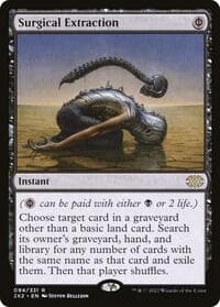 Surgical Extraction - Double Masters 2022 - Magic: The Gathering card
