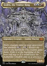 Sedris, the Traitor King (Borderless) - Double Masters 2022 - Magic: The Gathering card