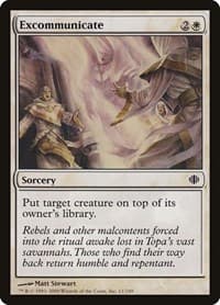 Excommunicate - Shards of Alara - Magic: The Gathering card