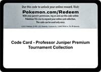 Code Card - Professor Juniper Premium Tournament Collection - Miscellaneous Cards & Products - Pokemon card