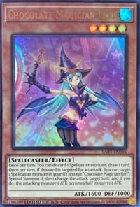 Chocolate Magician Girl - The Lost Art Promotion - YuGiOh card