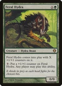 Feral Hydra - Shards of Alara - Magic: The Gathering card
