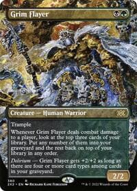 Grim Flayer (Borderless) - Double Masters 2022 - Magic: The Gathering card