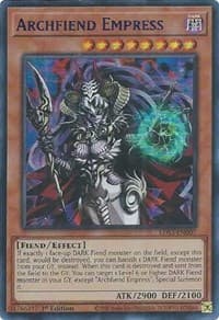 Archfiend Empress (Blue) - Legendary Duelists: Season 3 - YuGiOh card