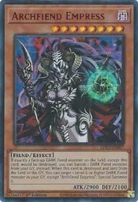 Archfiend Empress (Red) - Legendary Duelists: Season 3 - YuGiOh card