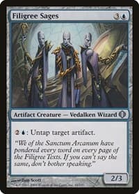 Filigree Sages - Shards of Alara - Magic: The Gathering card