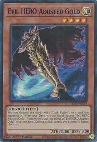 Evil HERO Adusted Gold (Blue) - Legendary Duelists: Season 3 - YuGiOh card