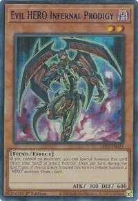 Evil HERO Infernal Prodigy (Blue) - Legendary Duelists: Season 3 - YuGiOh card