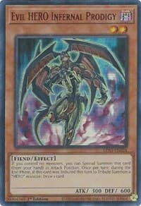 Evil HERO Infernal Prodigy (Red) - Legendary Duelists: Season 3 - YuGiOh card