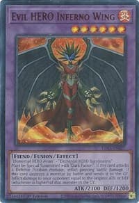 Evil HERO Inferno Wing (Red) - Legendary Duelists: Season 3 - YuGiOh card