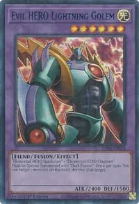 Evil HERO Lightning Golem (Blue) - Legendary Duelists: Season 3 - YuGiOh card