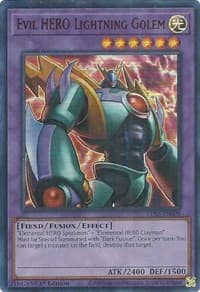Evil HERO Lightning Golem (Red) - Legendary Duelists: Season 3 - YuGiOh card