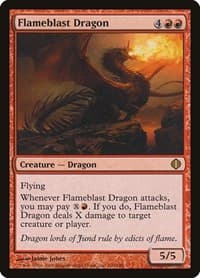 Flameblast Dragon - Shards of Alara - Magic: The Gathering card