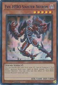 Evil HERO Sinister Necrom (Blue) - Legendary Duelists: Season 3 - YuGiOh card